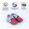 ZAPATILLAS DE CASA MEDIA BOTA 3D SPIDERMAN RED