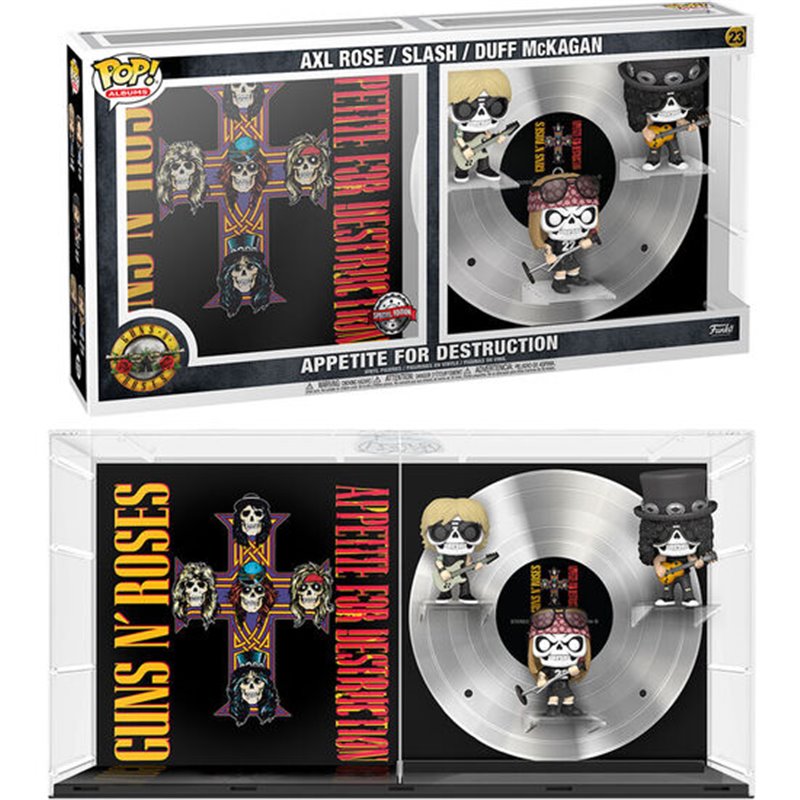 FIGURAS POP ALBUM DELUXE GUNS N ROSES APPETITE FOR DESTRUCTION EXCLUSIVE