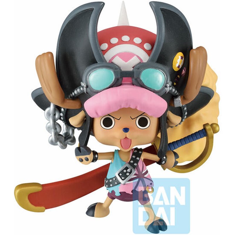 FIGURA ICHIBANSHO TONY TONY CHOPPER FILM RED MORE BEAT ONE PIECE 11CM - Teknashop Ltd