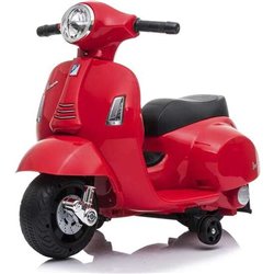 MOTO MINI VESPA ROJA 6V 4 AH - 1 MOTOR - Teknashop Ltd