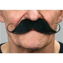 BIGOTE NEGRO TALLA ÚNICA