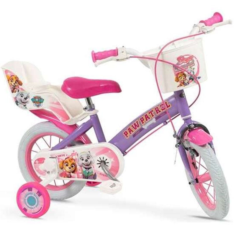 BICICLETA PAW PATROL NIÑA 12" (3/5 AÑOS) - Teknashop Ltd