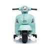 MINI VESPA VERDE OLIVA MP- 6V 4 AH - 1 MOTOR - Teknashop Ltd