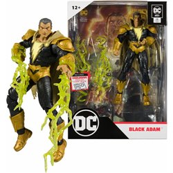 FIGURA BLACK ADAM + COMIC BLACK ADAM DC COMICS 17CM