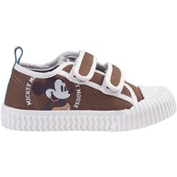 ZAPATILLA LONETA SUELA PVC VELCRO MICKEY OCHRE