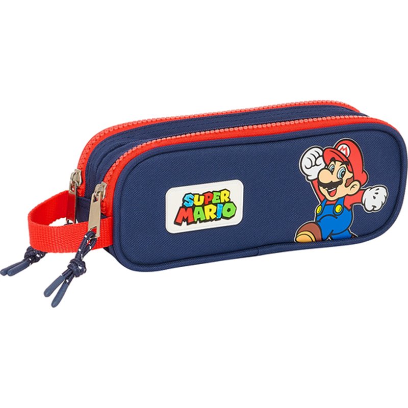 PORTATODO DOBLE SUPER MARIO "WORLD" - Teknashop Ltd