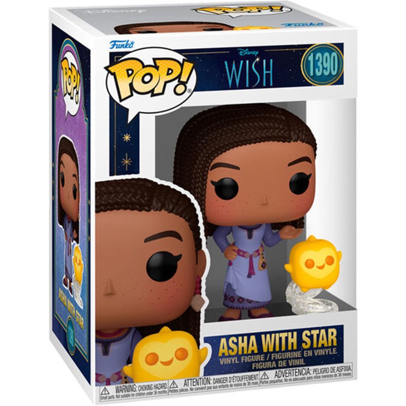 FIGURA POP DISNEY WISH ASHA WITH STAR