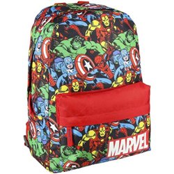 MOCHILA INFANTIL AVENGERS - ROJO 