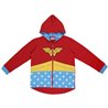 SUDADERA CON CAPUCHA COTTON BRUSHED WONDER WOMAN ROJA