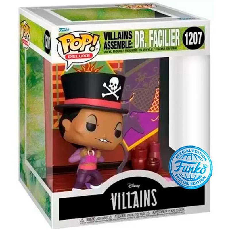 FIGURA POP DISNEY VILLAINS DR FACILIER EXCLUSIVE