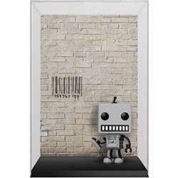 FIGURA POP ART COVER BRANDALISED TAGGING ROBOT