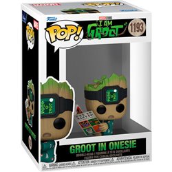 FIGURA POP MARVEL I AM GROOT - GROOT IN ONESIE