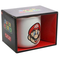 TAZA DE CERAMICA SUPER MARIO EN CAJA REGALO 400 ML - Teknashop Ltd