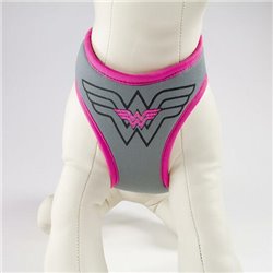 ARNÉS PARA PERROS XS/S WONDER WOMAN DARK PINK