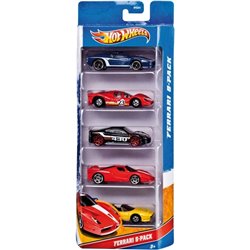 HOT WHEELS PACK 5 VEHÍCULO COLECCIÓN - Teknashop Ltd