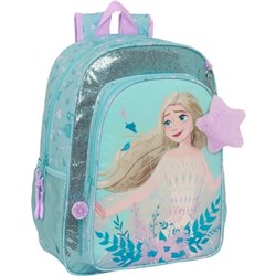 MOCHILA DE 33 CM ADAPT.CARRO FROZEN II "HELLO SPRING"