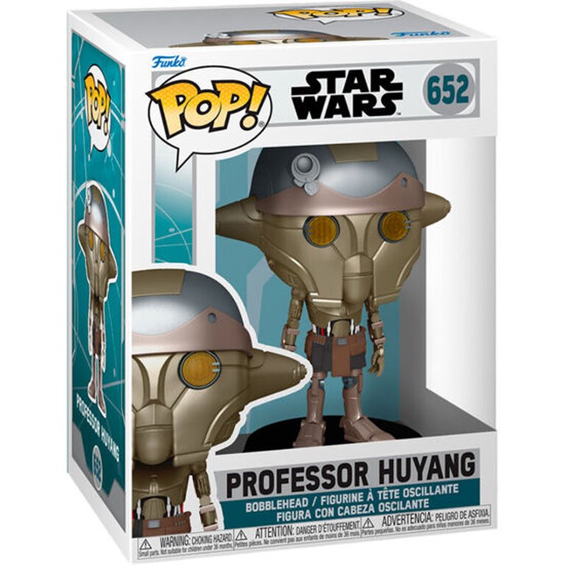 FIGURA POP STAR WARS AHSOKA PROFESSOR HUYANG