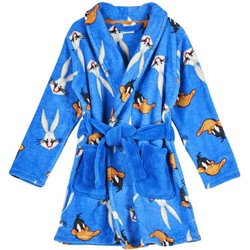 BATÍN CORAL FLEECE LOONEY TUNES BLUE