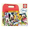 MALETIN CON 4 PUZZLES MICKEY MOUSE "ONLY ONE"