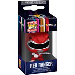 LLAVERO POCKET POP POWER RANGERS 30TH ANNIVERSARY RED RANGER