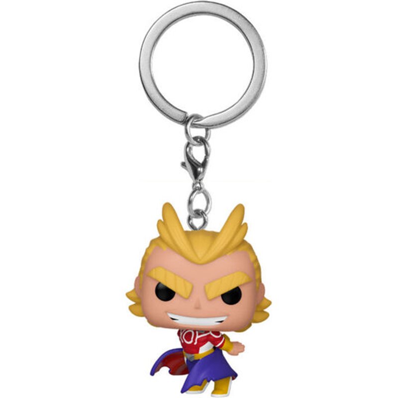 LLAVERO POCKET POP MY HERO ACADEMIA ALL MIGHT SILVER AGE