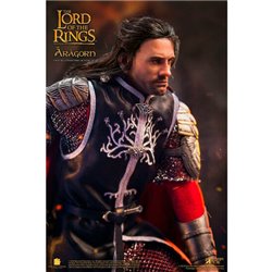 FIGURA REAL MASTER ARAGORN DELUXE VERSION EL SEÑOR DE LOS ANILLOS 23CM