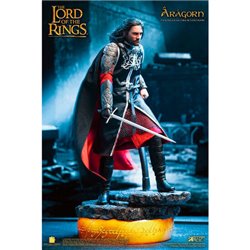 FIGURA REAL MASTER ARAGORN DELUXE VERSION EL SEÑOR DE LOS ANILLOS 23CM