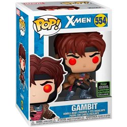 FIGURA POP MARVEL X-MEN GAMBIT EXCLUSIVE