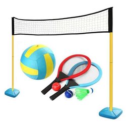 SET 3 IN 1 CON PELOTA ,PALAS Y PELOTAS OUTDOOR 180X134CM