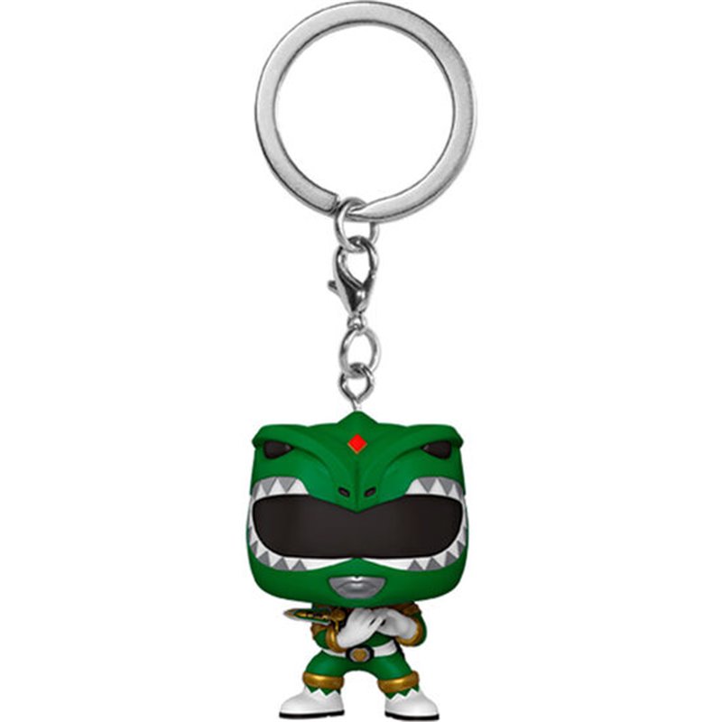 LLAVERO POCKET POP POWER RANGERS 30TH ANNIVERSARY GREEN RANGER