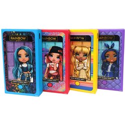 EXPOSITOR 12 TABLETAS BURBUJAS DE BAÑO RAINBOW HIGH