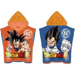 PONCHO DE MICROFIBRA DRAGON BALL