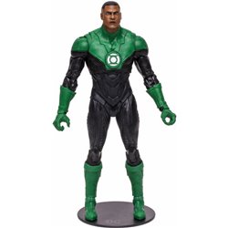 FIGURA JOHN STEWART GREEN LANTERN MULTIVERSE DC COMICS 18CM