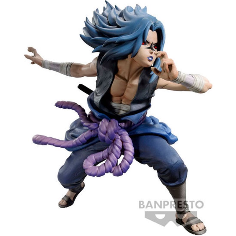 FIGURA SASUKE UCHIHA BANPRESTO F COLOSSEUM NARUTO SHIPPUDEN 11CM