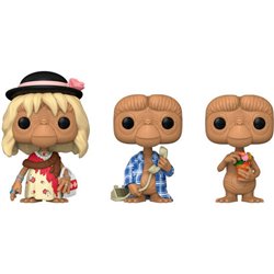 BLISTER 3 FIGURAS POP E.T EL EXTRATERRESTRE EXCLUSIVE