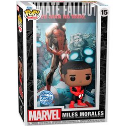 FIGURA POP COMIC COVER MARVEL MILES MORALES EXCLUSIVE