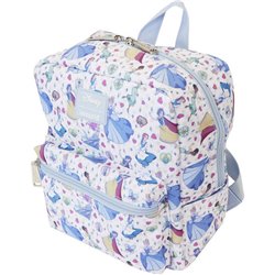 MOCHILA NYLON MANGA STYLE PRINCESAS DISNEY LOUNGEFLY 24CM