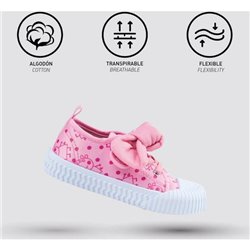 ZAPATILLA LONETA SUELA PVC VELCRO PEPPA PIG PINK