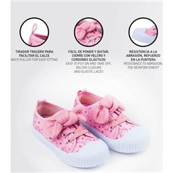 ZAPATILLA LONETA SUELA PVC VELCRO PEPPA PIG PINK