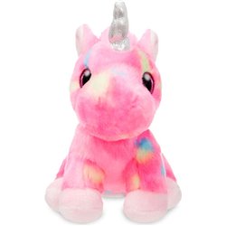 PELUCHE UNICORNIO ROSA SOFT 18CM