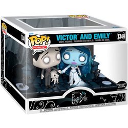 FIGURA POP MOMENT DISNEY LA NOVIA CADAVER VICTOR Y EMILY EXCLUSIVE