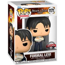 FIGURA POP ATTACK ON TITAN FORMAL LEVI EXCLUSIVE