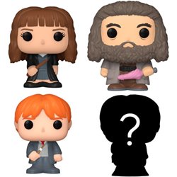 BLISTER 4 FIGURAS BITTY POP HARRY POTTER HERMIONE