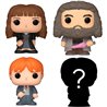 BLISTER 4 FIGURAS BITTY POP HARRY POTTER HERMIONE