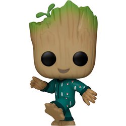 FIGURA POP MARVEL I AM GROOT - GROOT IN ONESIE