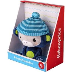 FISHER PRICE PELUCHE MONITO 20 CM CON TEXTURAS