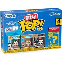 BLISTER 4 FIGURAS BITTY POP DISNEY GOOFY