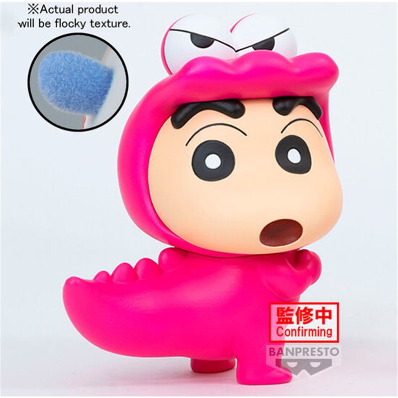 FIGURA SHINNOSUKE NOHARA WANIYAMASAN CRAYON SHINCHAN FLUFFY PUFFY 11CM