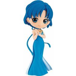 FIGURA PRINCESS MERCURY VER.A PRETTY GUARDIAN ETERNAL THE MOVIE SAILOR MOON Q POSKET 14CM