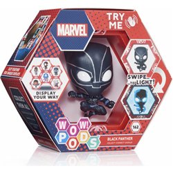 FIGURA LED WOW! POD BLACK PANTHER MARVEL